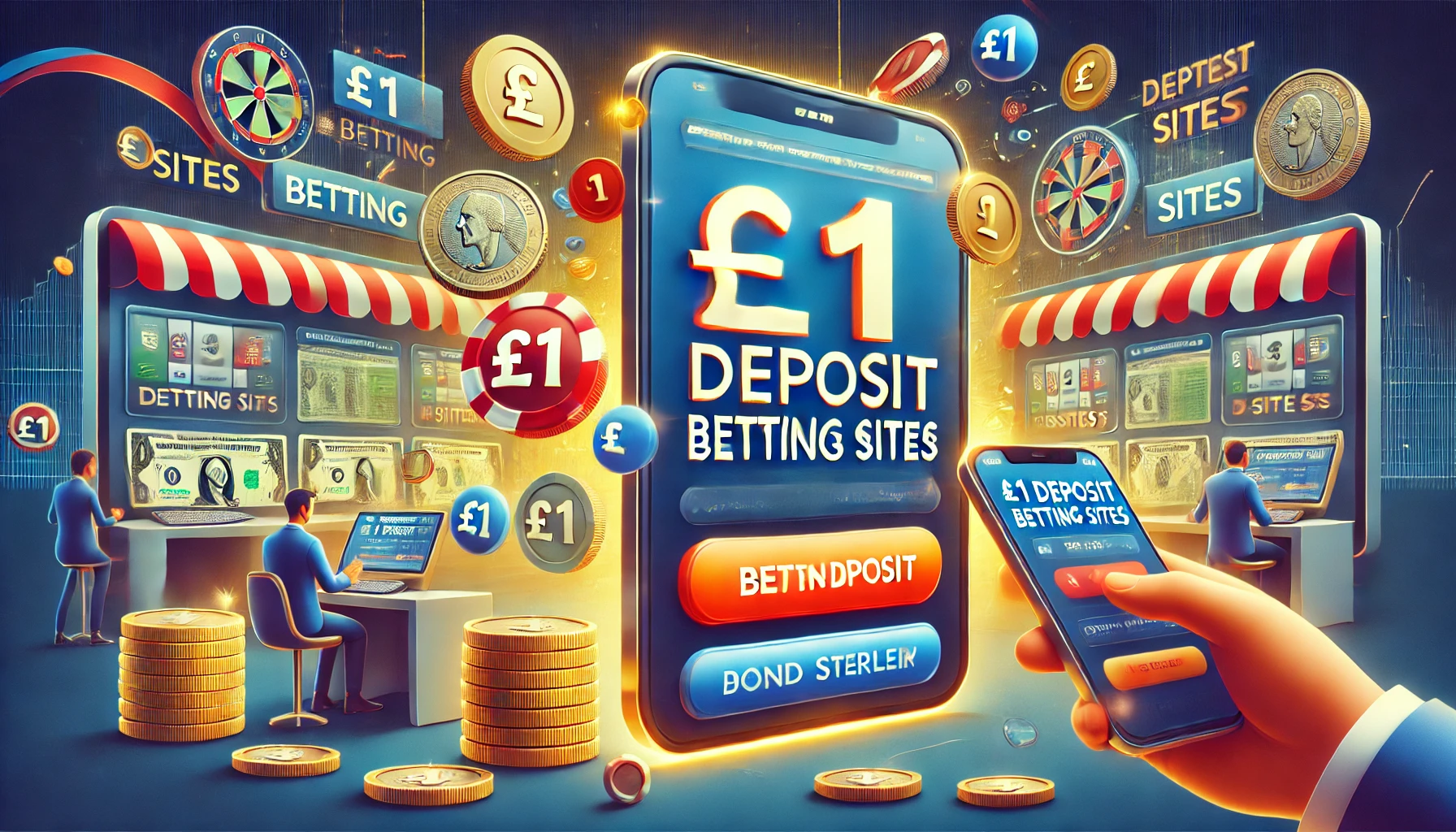 £1 Deposit Betting Sites